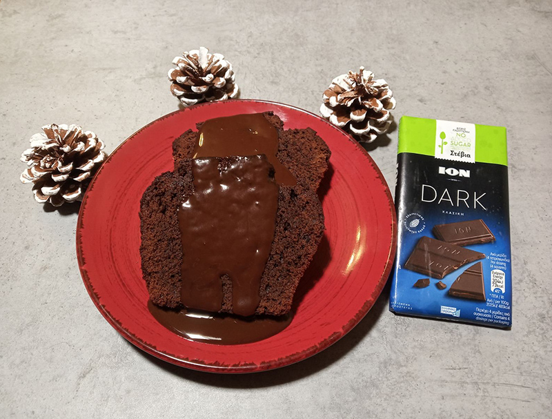 Εύκολο κέικ σοκολάτας χωρίς γλουτένη