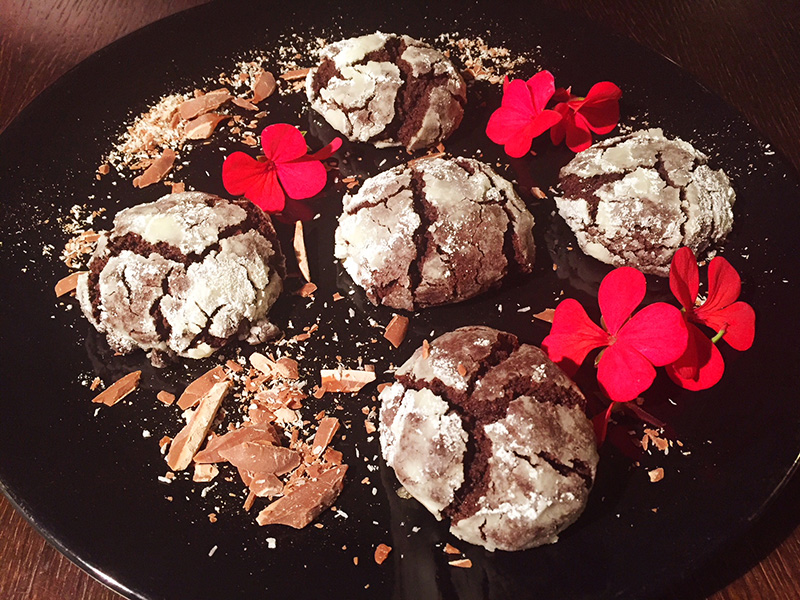 Σοκολατένια crinkle cookies με κακάο ΙON