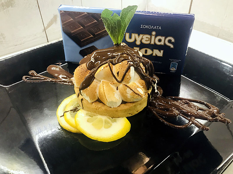 Lemon Pie με επικάλυψη σοκολάτας υγείας ΙΟΝ